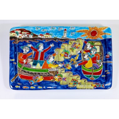 Rectangular Tray Fishermen DS VSS43DS-01 Rectangular Tray Fishermen DS VSS43DS-01